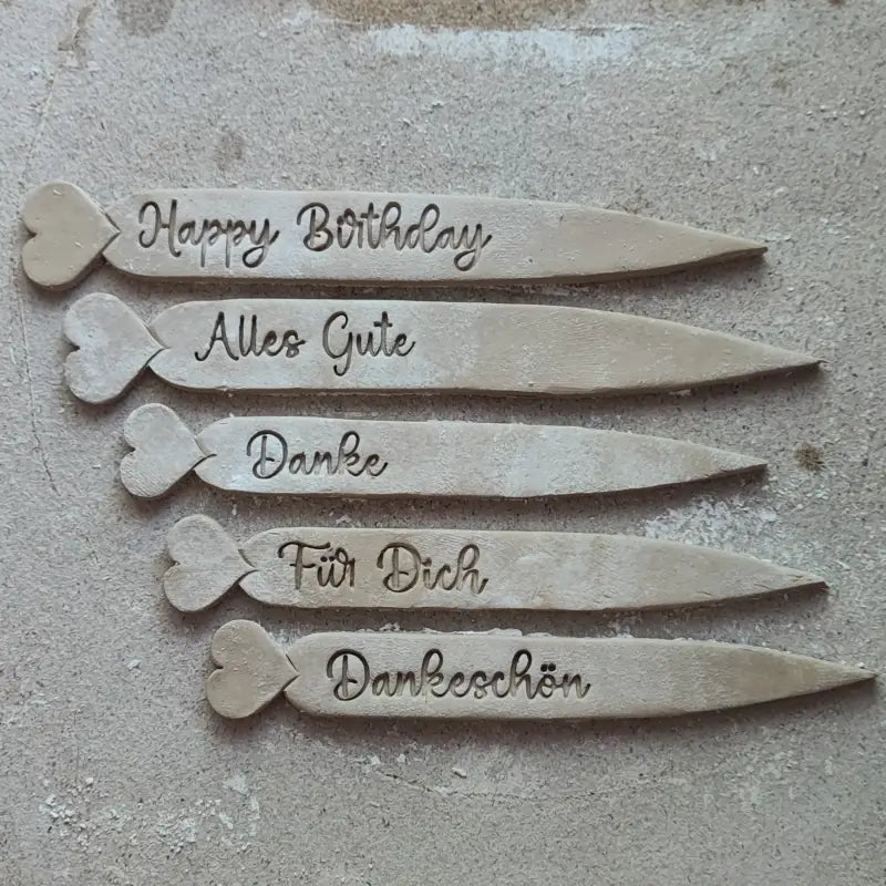 Ausstecher lang mit Herzle