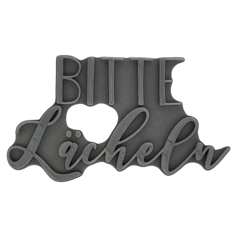 Bitte Lächeln - Stempel - Minseart