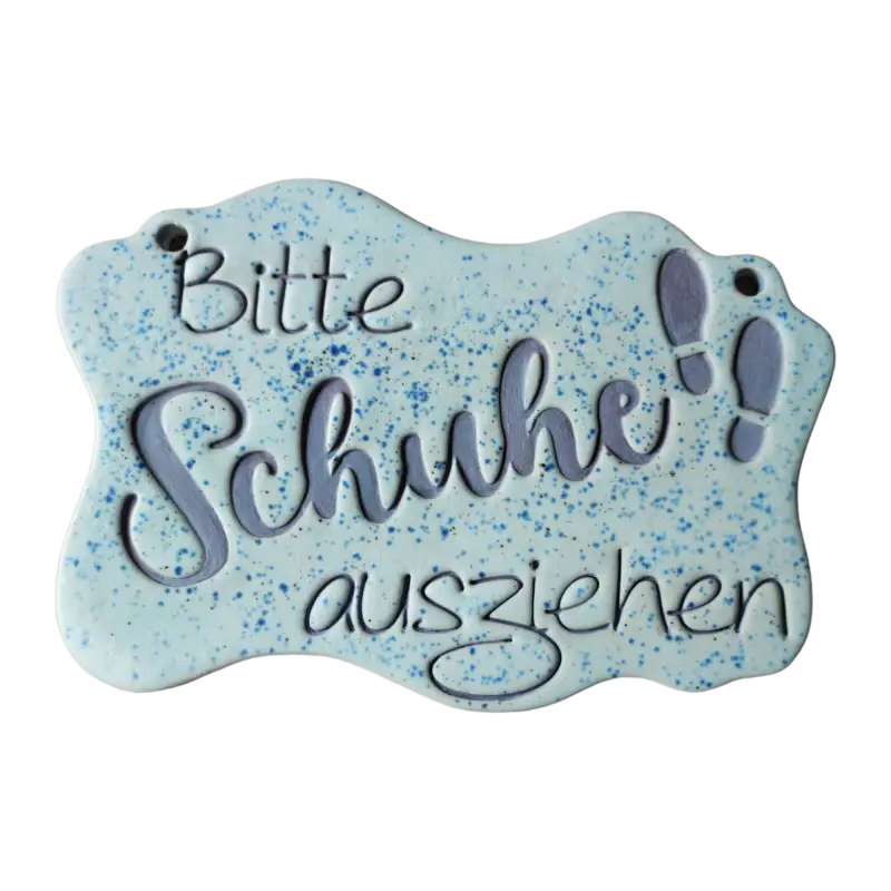 Bitte Schuhe ausziehen - Stempel - Minseart