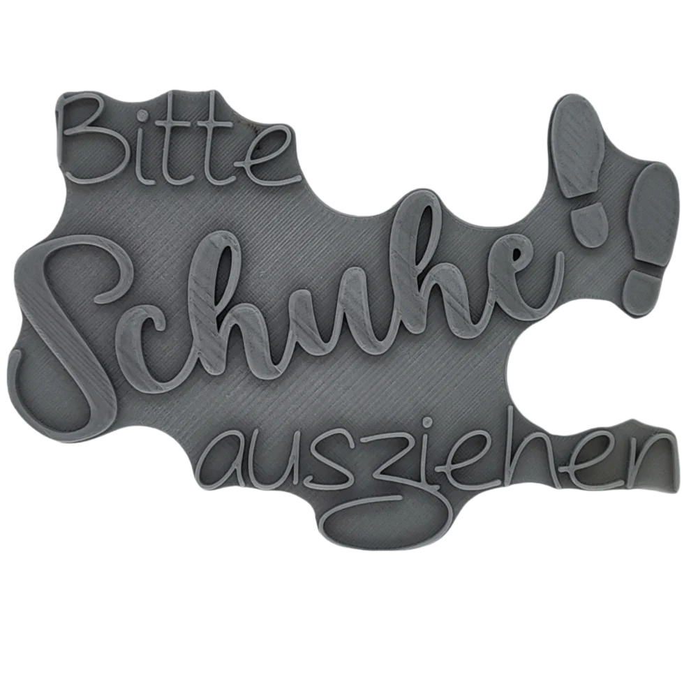 Bitte Schuhe ausziehen - Stempel - Minseart