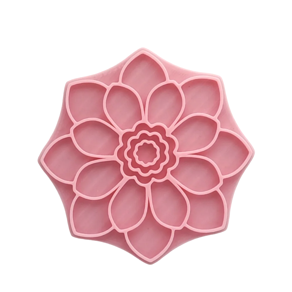 Blumen - Stempel 8 - Mandalastempel