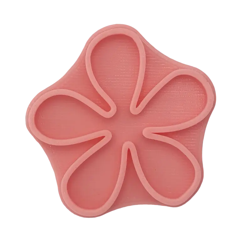 Blumen-Umriss Stempel 3er Set - osterstempel