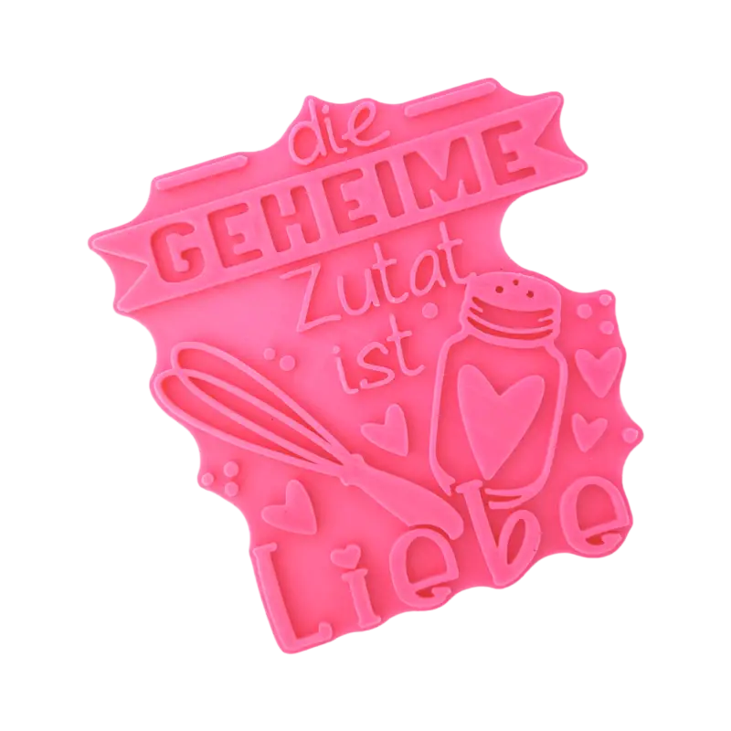 Die geheime Zutat ist Liebe - Stempel - Minseart