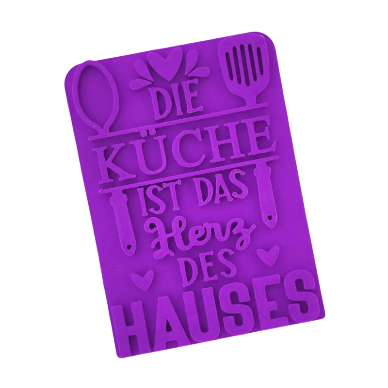 Die Küche ist das Herz des Hauses - Prägestempel - Minseart