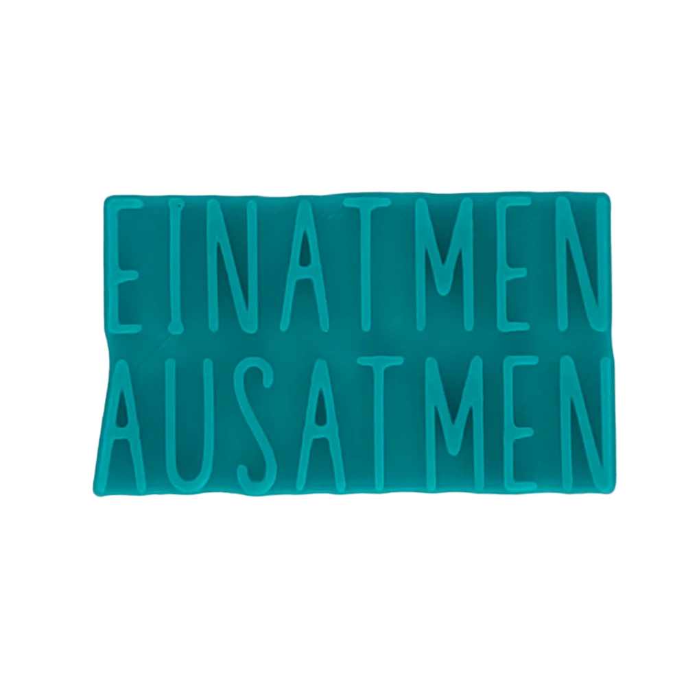 Einatmen Ausatmen - Stempel - Minseart