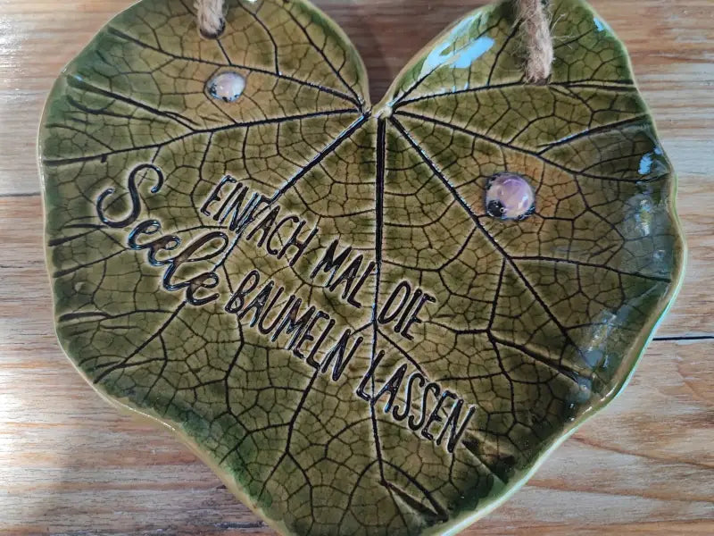 Einfach mal die Seele baumeln lassen - Prägestempel - Minseart