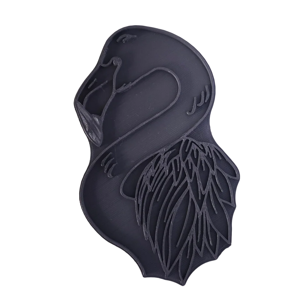 Flamingo - Stempel - Spruchstempel
