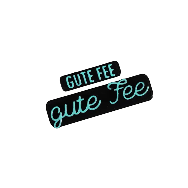 Gute Fee - Stempel - Spruchstempel