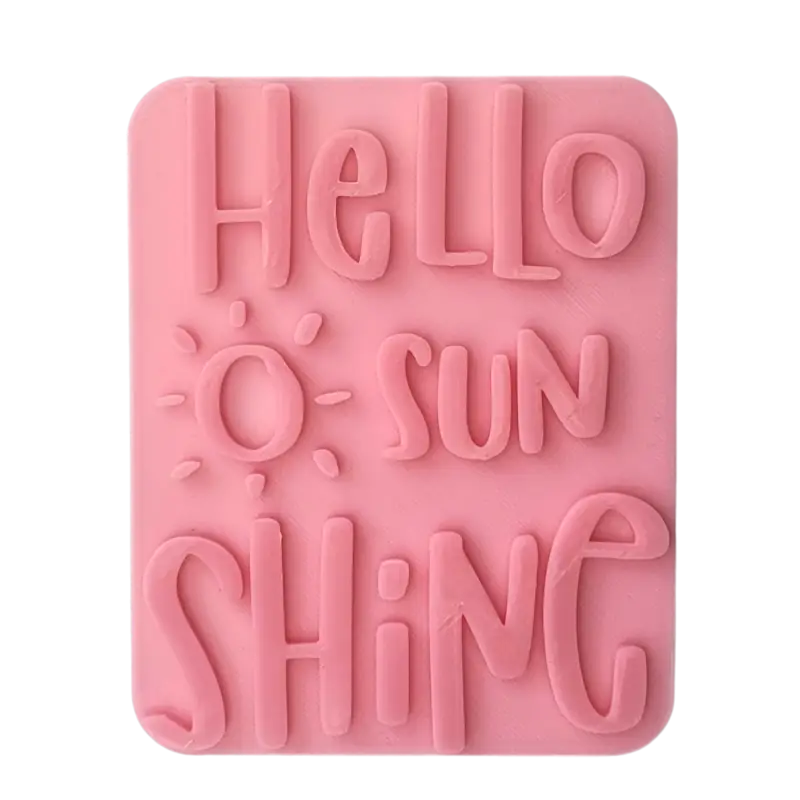 Hello sunshine - Stempel - Spruchstempel