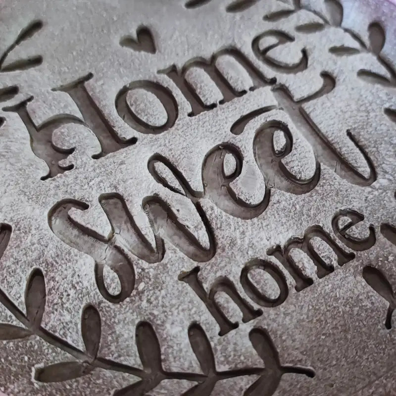 Home sweet Home - Prägestempel mit passendem Ausstecher - osterstempel