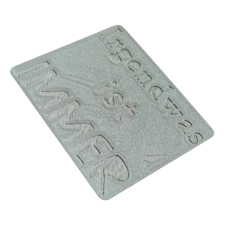 Irgendwas ist immer - Prägestempel mit Positionierungshilfe - Spruchstempel