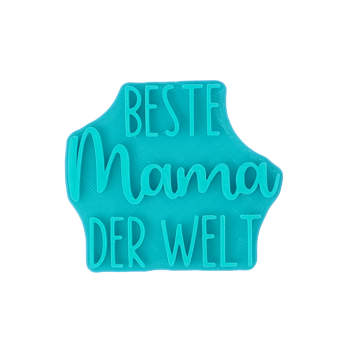 Detailreicher Stempel „Beste Mama der Welt“ für Ton. Hochwertiger Keramikstempel von MinseArt für präzise Konturen – die perfekte Töpfer-Idee für handgefertigte Geschenke zum Muttertag und dein nächstes Projekt.