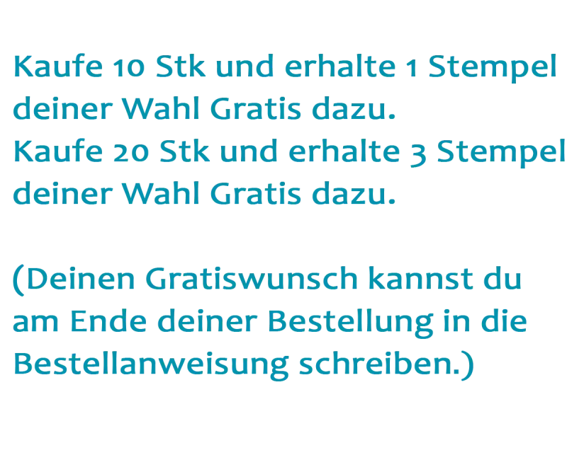 Kräuter - Obst - Gemüse - Stempel wahlweise mit passendem Ausstecher - Minseart