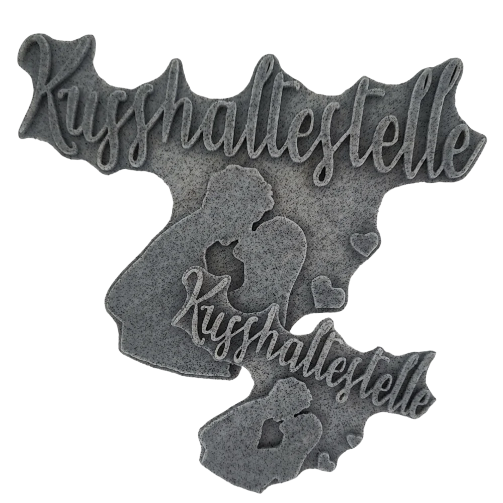 Kusshaltestelle - Stempel - Minseart