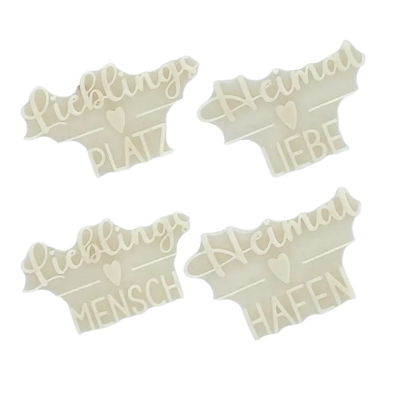 Lieblingsmensch Lieblingsplatz Heimathafen Heimatliebe - Stempel - Minseart