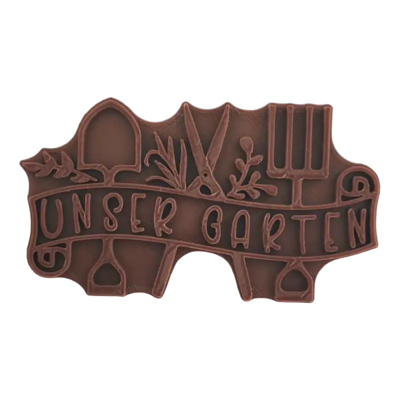 Mein Garten / Unser Garten - Stempel - Minseart