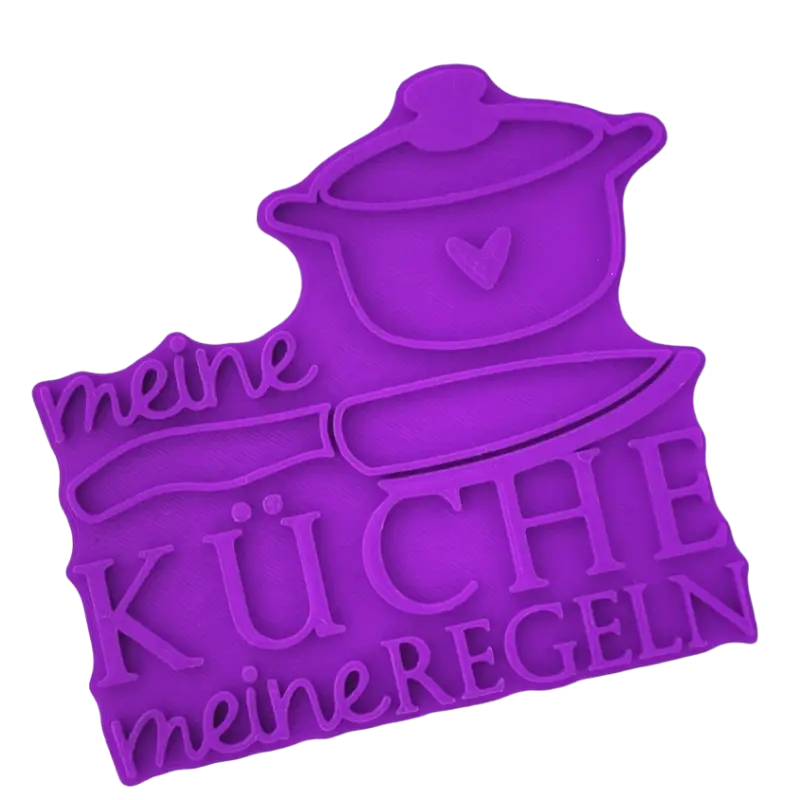 Meine Küche meine Regeln - Stempel - Minseart