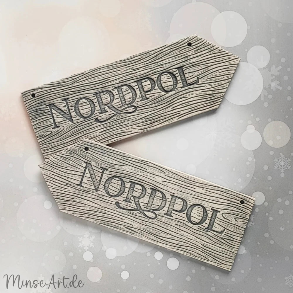 Nordpol - Stempel - Spruchstempel