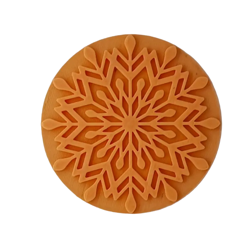 Schneeflockenmandala - Stempel - Minseart