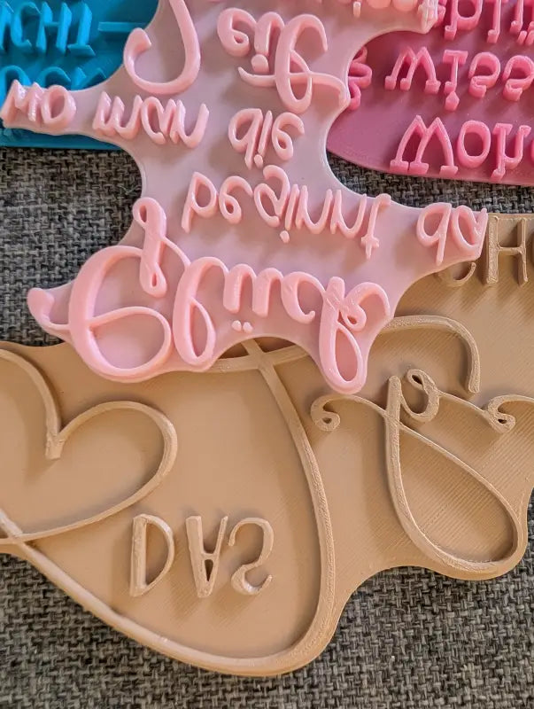 Schöne Sprüche Set - Stempel B-Ware / 2te Wahl