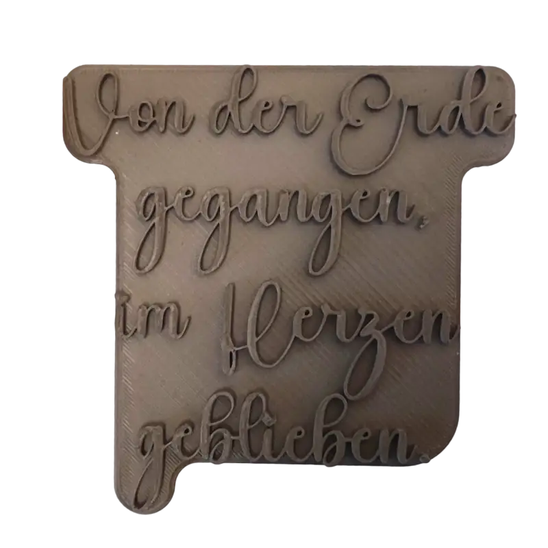 Trauerspruch - Prägestempel - Spruchstempel