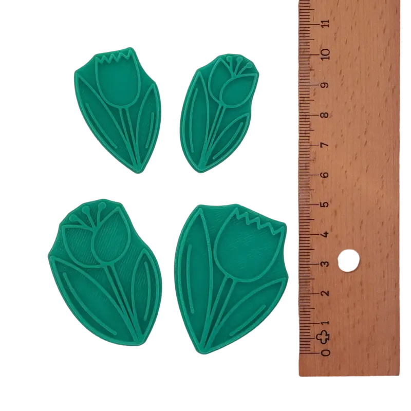 Tulpen Stempel 2er Set - osterstempel