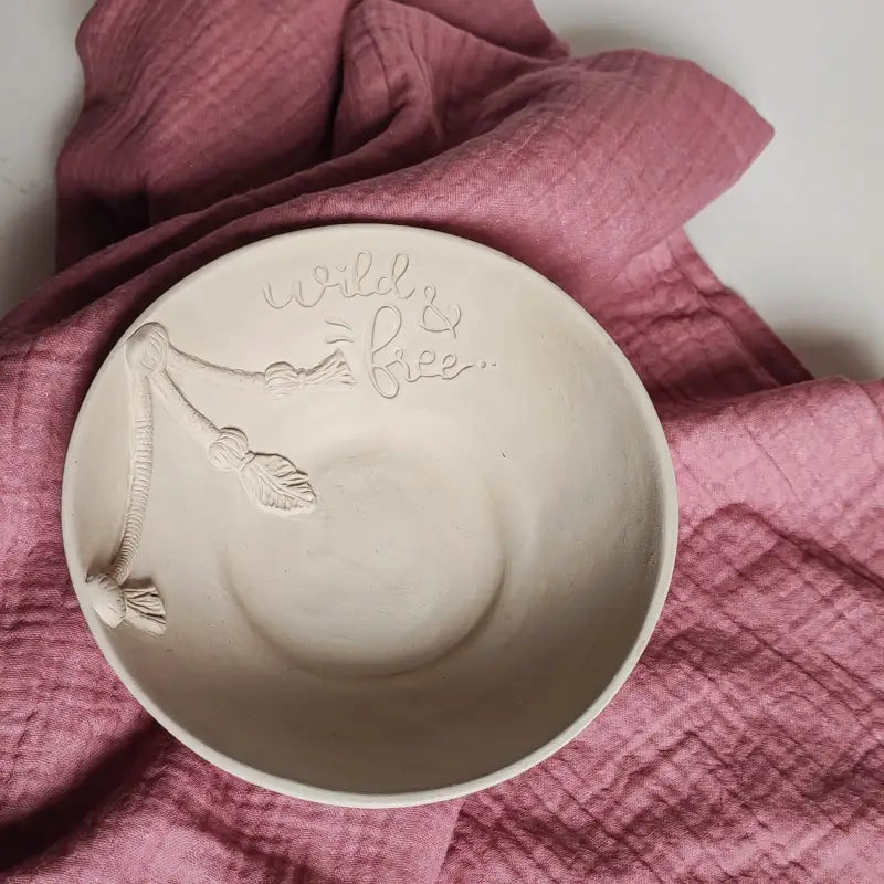 Wild & free - Stempel - Spruchstempel