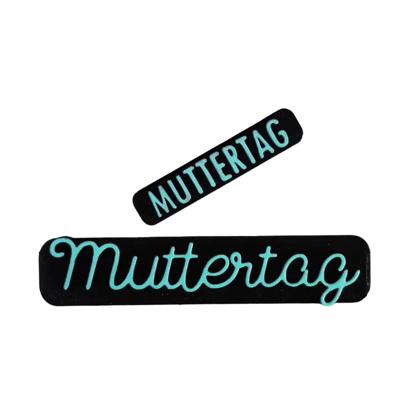 Zum Muttertag - Stempel - Spruchstempel