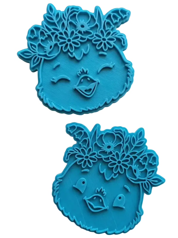 2er Set Keramikstempel ’Küken-Freunde’ – Fröhlich & Sanft