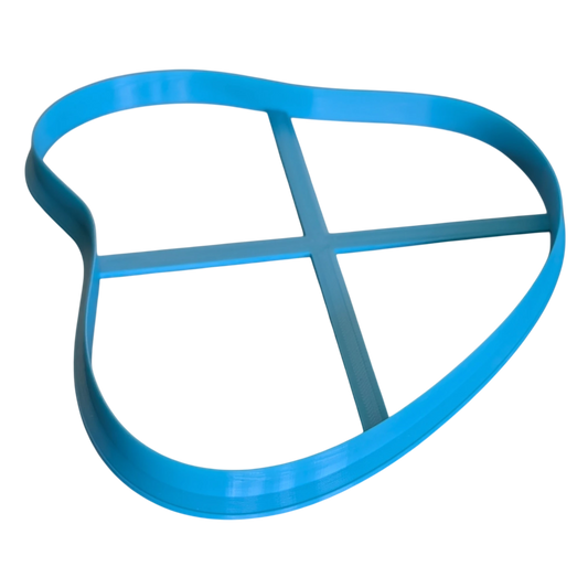 Organische Form 4 Ausstecher für Ton 12cm- 21cm - Minseart