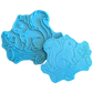 Ceramic stamp "Gentle Duckling" – Cute view with floral splendor (12cm - 19cm)