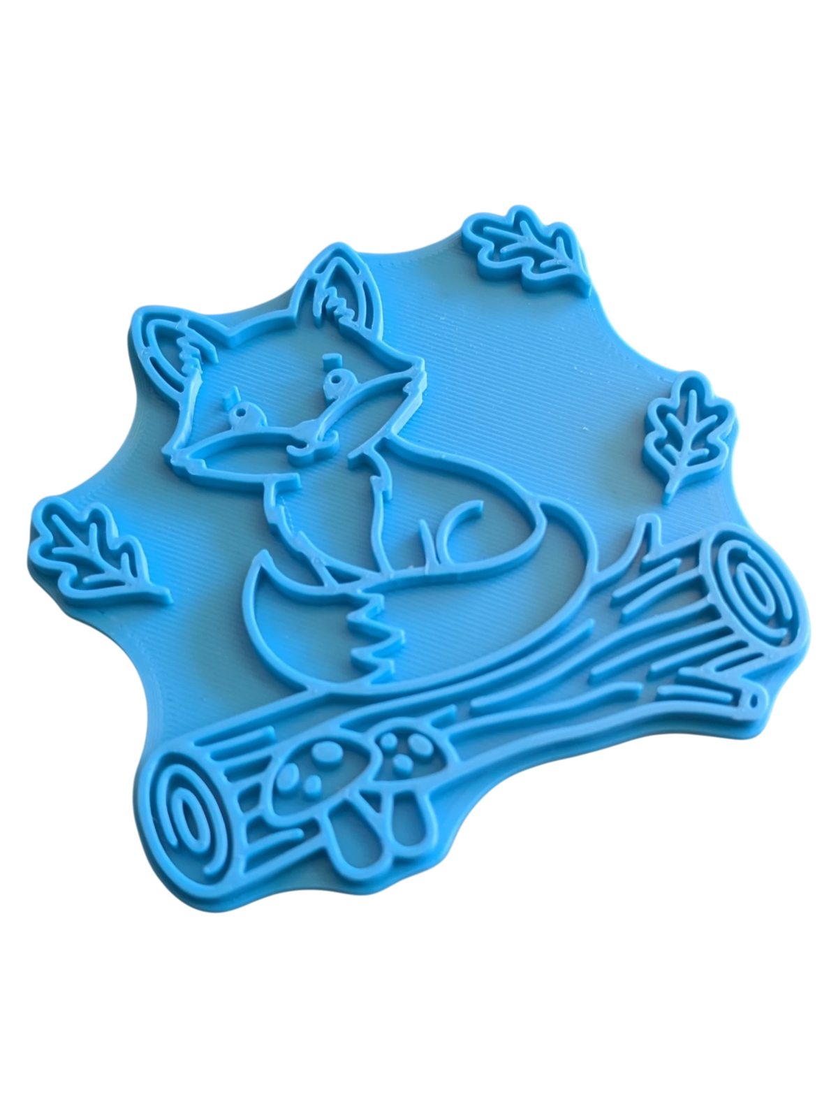 Ceramic stamp "Gentle Duckling" – Cute view with floral splendor (12cm - 19cm)