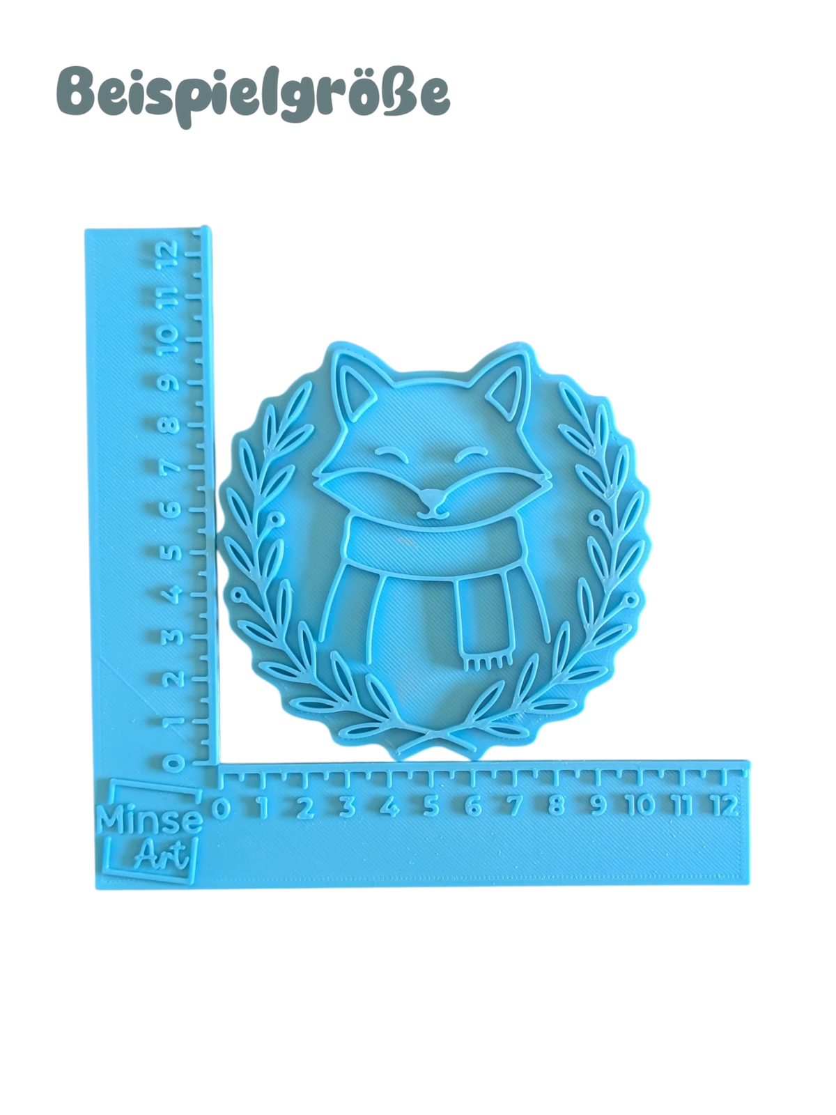Ceramic stamp "Gentle Duckling" – Cute view with floral splendor (12cm - 19cm)