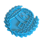 Ceramic stamp "Gentle Duckling" – Cute view with floral splendor (12cm - 19cm)