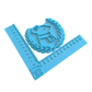 Ceramic stamp "Gentle Duckling" – Cute view with floral splendor (12cm - 19cm)