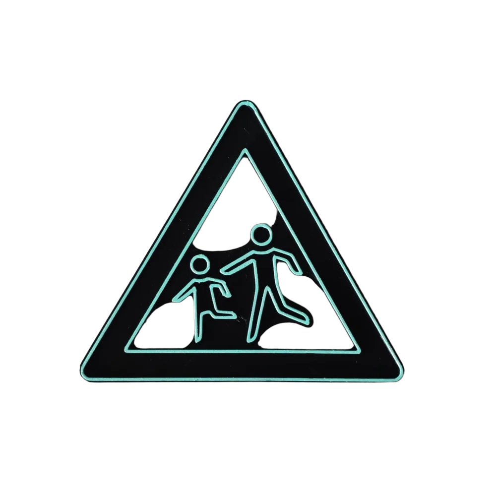 Achtung spielende Kinder Schilder - Stempel - Spruchstempel