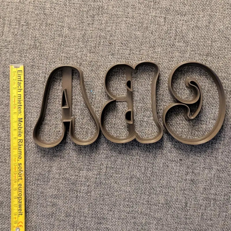 Alphabet - Stempel B-Ware / 2te Wahl