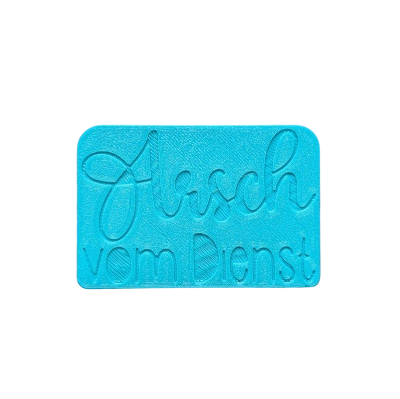 Arsch vom Dienst - Tonstempel - Spruchstempel