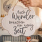 Auch Wunder brauchen ein wenig Zeit - Stempel - Spruchstempel