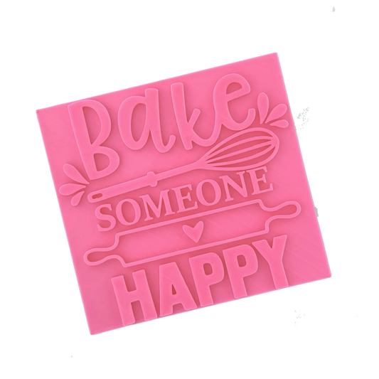 Bake someone happy - Stempel - Minseart