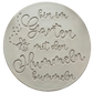 Bin im Garten mit den Hummeln bummeln - Spruch Töpferstempel neues Design - Spruchstempel