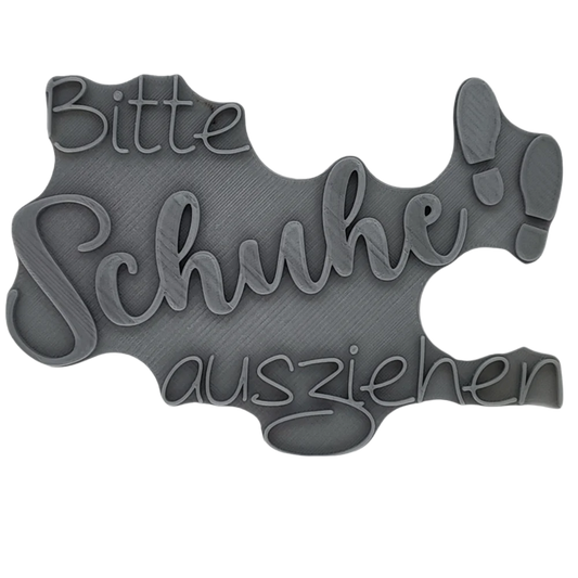 Bitte Schuhe ausziehen - Stempel - Minseart