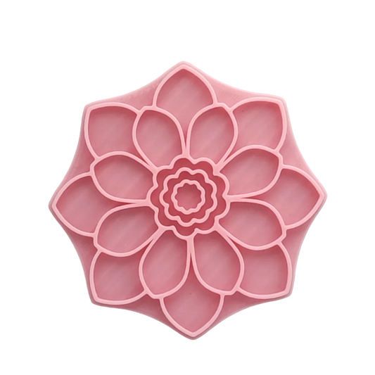 Blumen - Stempel 8 - Mandalastempel