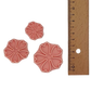 Blumen-Umriss Stempel 3er Set - osterstempel