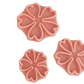 Blumen-Umriss Stempel 3er Set - osterstempel