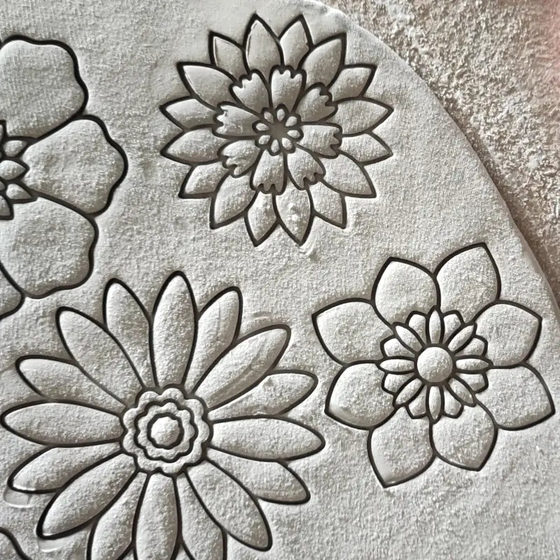 Blumen - Stempel 1 - Mandalastempel