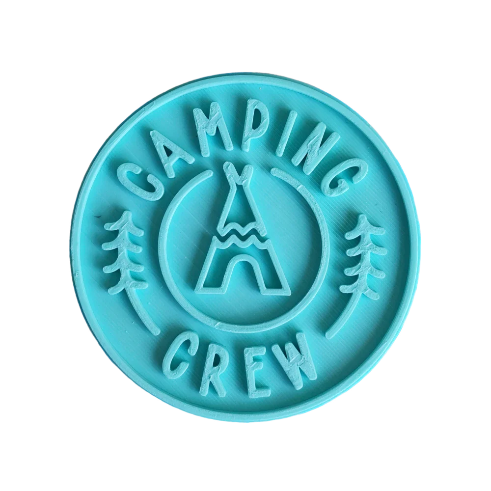 Camping Crew- Stempel - Spruchstempel