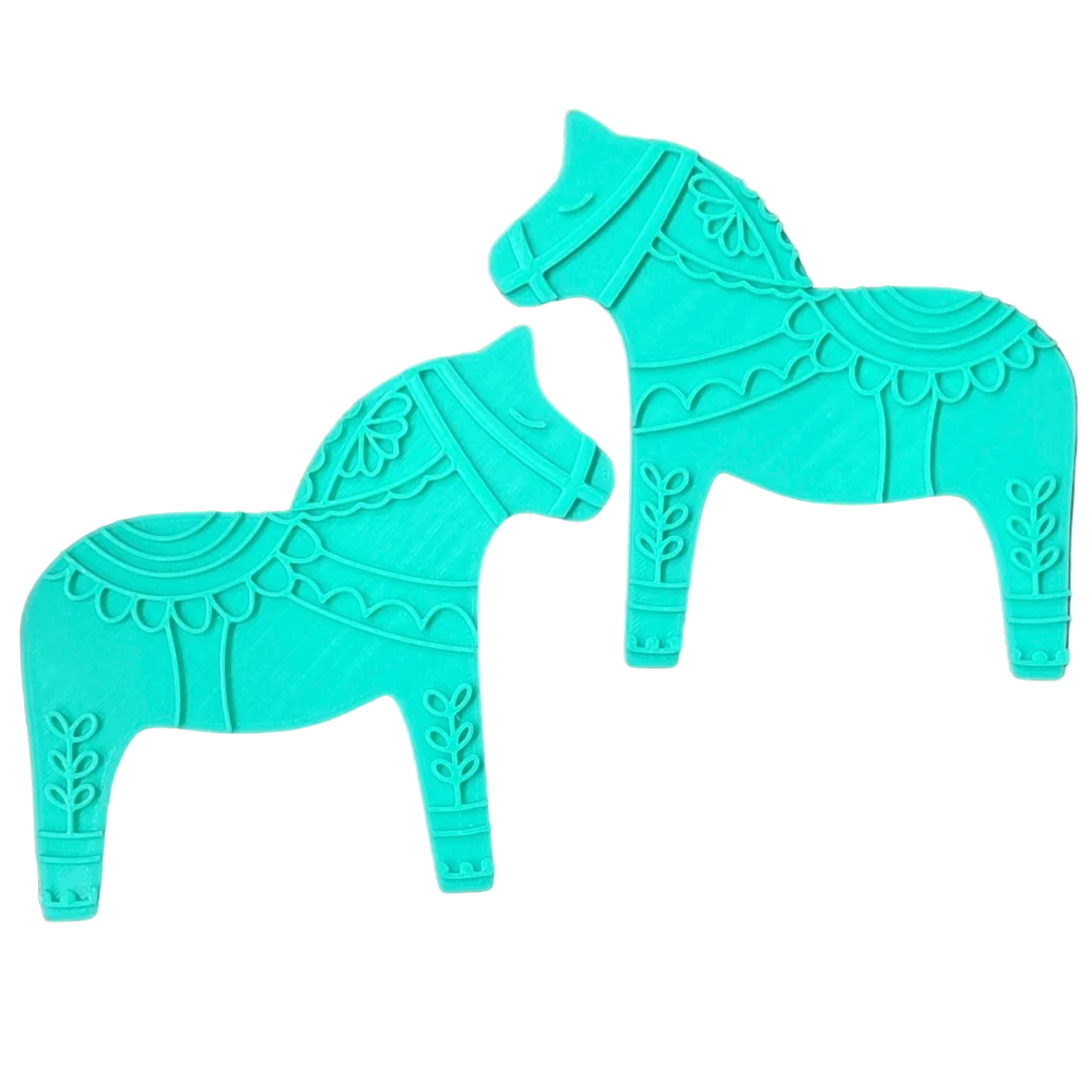 Dala Pferd - Stempel/Ausstecher - Bildliche Stempel