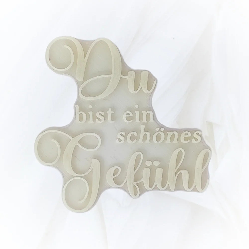 Du bist ein schönes Gefühl - Stempel - Minseart
