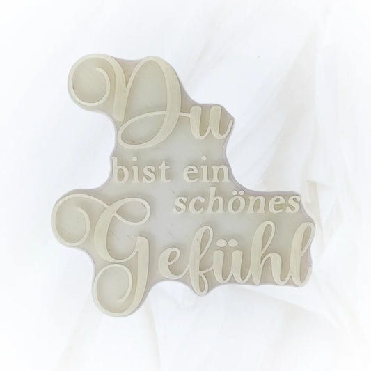 Du bist ein schönes Gefühl - Stempel - Minseart